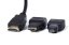 Sada 3v1 HDMI Kabel 19pin s Micro a Mini Adaptéry