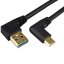 USB-C M - USB 3.0-A M OTG kabel, 0.25m