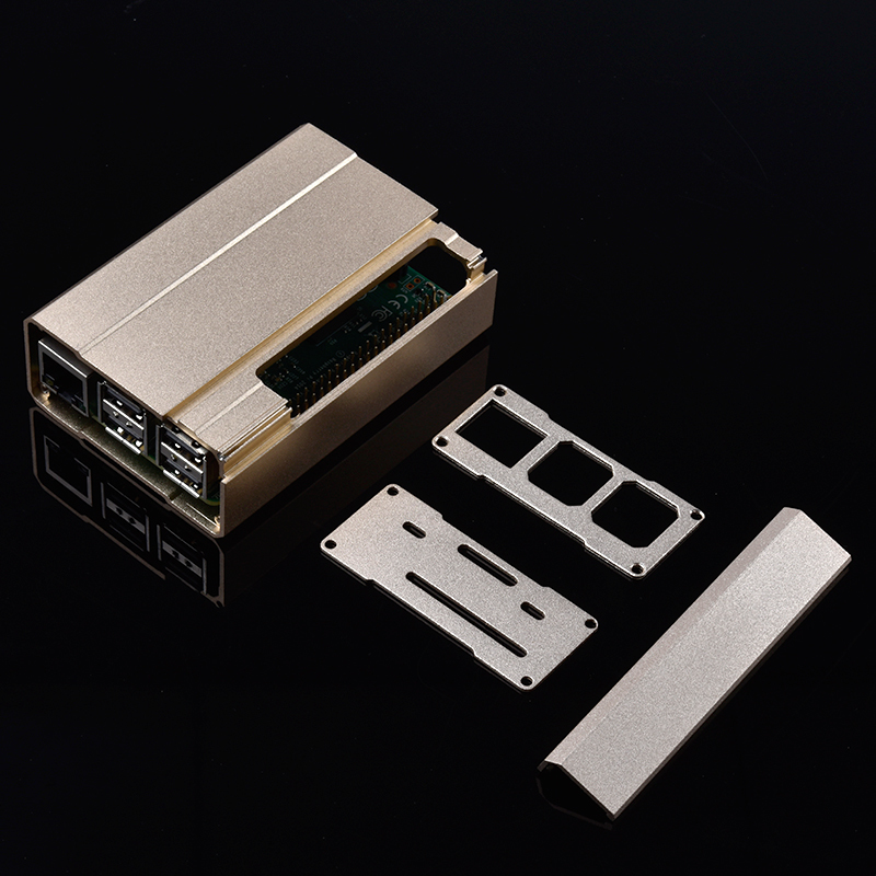 Hliníková krabička RPI-B03 pro Raspberry Pi 3 Model B/2/Plus