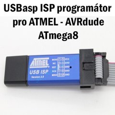 USBasp ISP programátor pro ATMEL AVR ATmega88