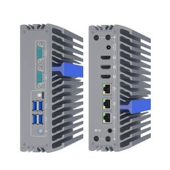 IEXP-502 priemyselné PC, Intel Core i3/i5/i7, 3× HDMI, 2.5G LAN