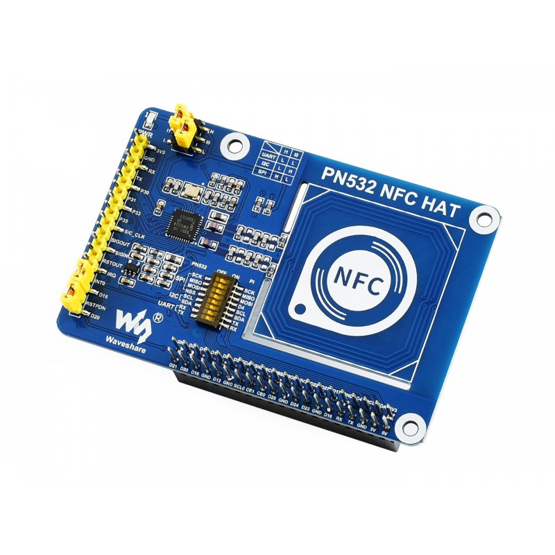 PN532 NFC HAT for Raspberry Pi – I2C SPI UART 13.56 MHz