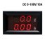 Digital Ammeter/Voltmeter YB27VA 0-100V DC - Rated load current: 100A