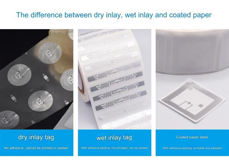 ICODE SLIX2 RFID Sticker 13.56MHz ISO15693