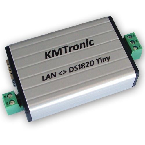 LAN DS18B20 Temperature Monitor with One Sensor
