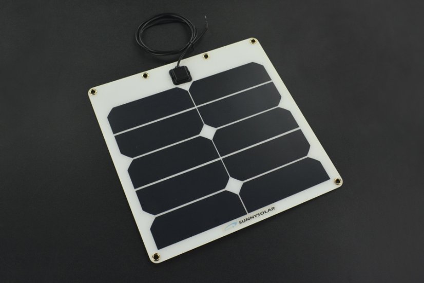 Flexible Monocrystalline Solar Panel 5V/10W - Ideal for Outdoor Activities