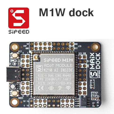 Sipeed MAIX Dan Dock M1W s procesorem Kendryte K210