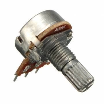 Potenciometr WH148 B20K - 20K Ohm Lineární