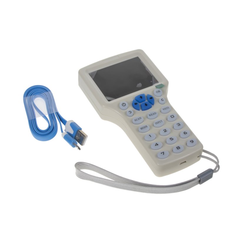 300CD Handheld RFID Chip and Card Reader with Duplication