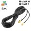 SMA anténní kabel RP-SMA M – RP-SMA F, 3/5m