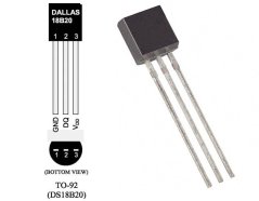 DS18B20-TO92 Digital Temperature Sensor - Pack of 1000 pcs