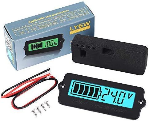 LY6N 12V-48V LCD Měřič Stavu Baterie