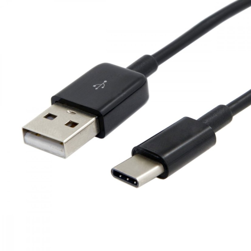 Kabel UC-312 USB 3.1 C/M - USB 2.0 A/M, černý, 1m