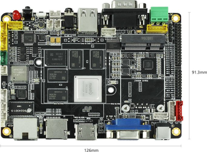 AIO-3288C Quad-Core Vysokovýkonná Deska