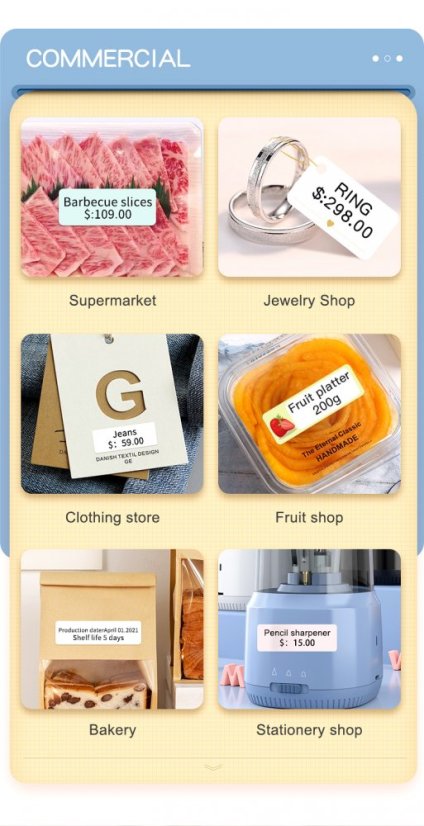 Niimbot D110 Wireless Label Printer - Fast and Efficient Thermal Printing