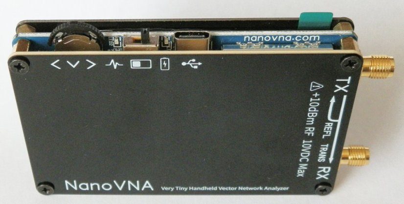 NanoVNA 50kHz-900MHz - Přenosný vektorový síťový analyzátor