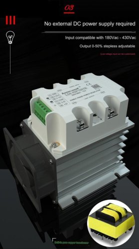 LSA Půlvlnný Jednofázový Solid State AC Regulátor Napětí