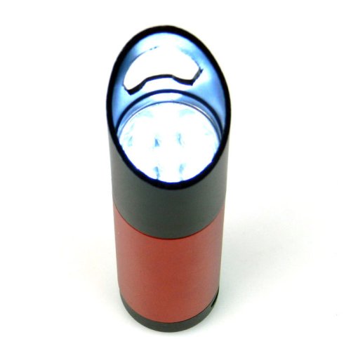 9LED Mini Baterka s Otvírákem – Kompaktní a Výkonná