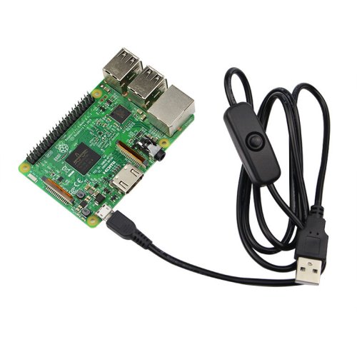 USB 2.0 nabíjecí kabel s vypínačem USB Type-A - Type-C