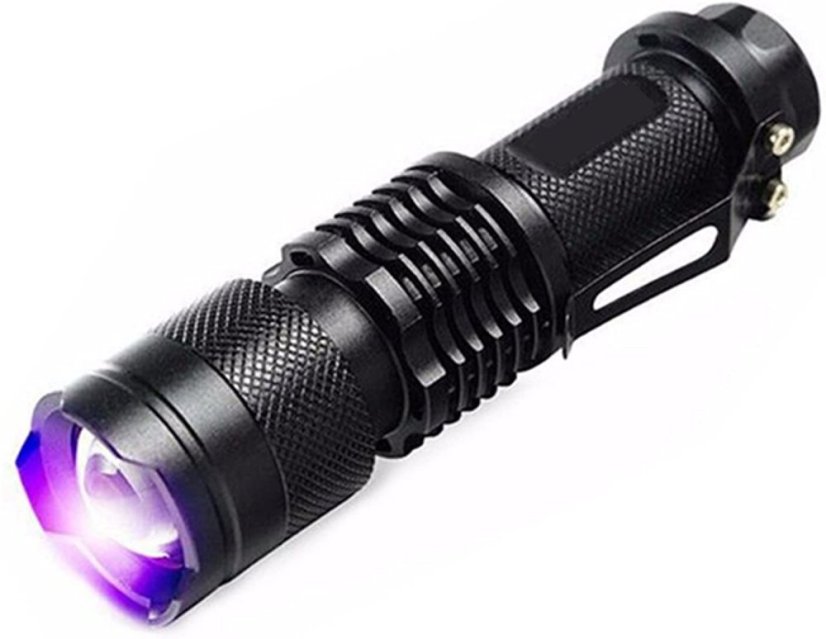 CFS124 5W UV Svítilna s Zoomem - Vlnová délka světla: 365nm
