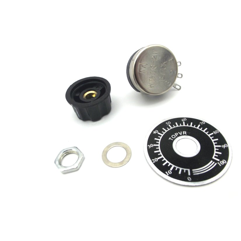 Potenciometr WTH118-1A-330K2W 330K Ohm lineární 2W