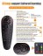 G30s univerzální dálkový ovladač s gyroskopem a hlasovým ovládáním 2.4GHz USB