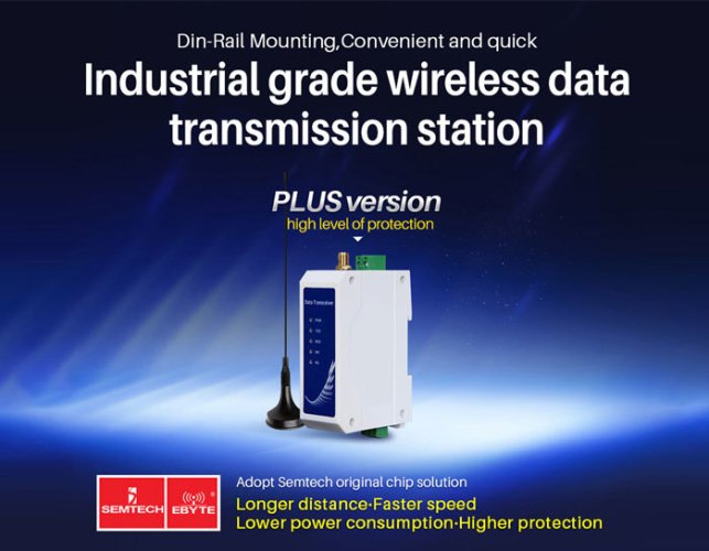 Bezdrátový modem E95/E96-DTU SL s technologií LoRa