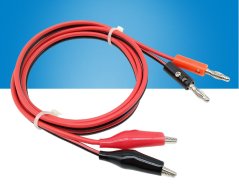 Testovací kabel s krokosvorkami 0.5m