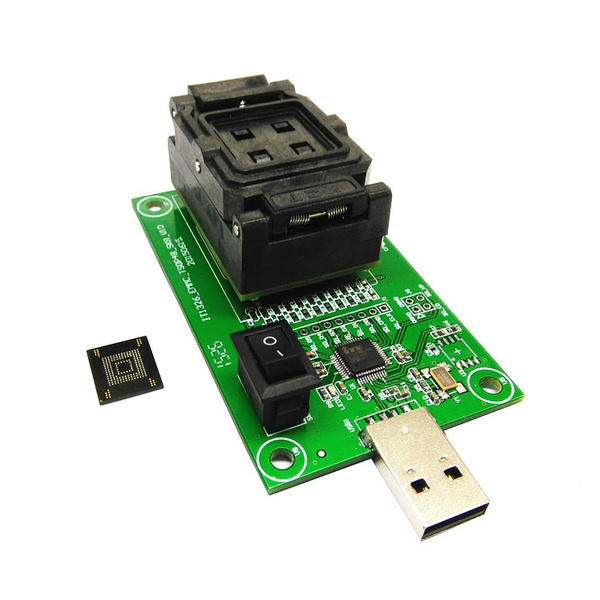 Programátor USB eMMC a NAND Flash