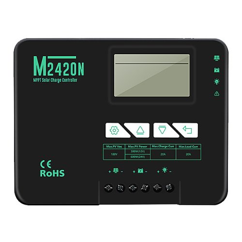 MPPT Regulátor Nabíjení 12/24V Auto