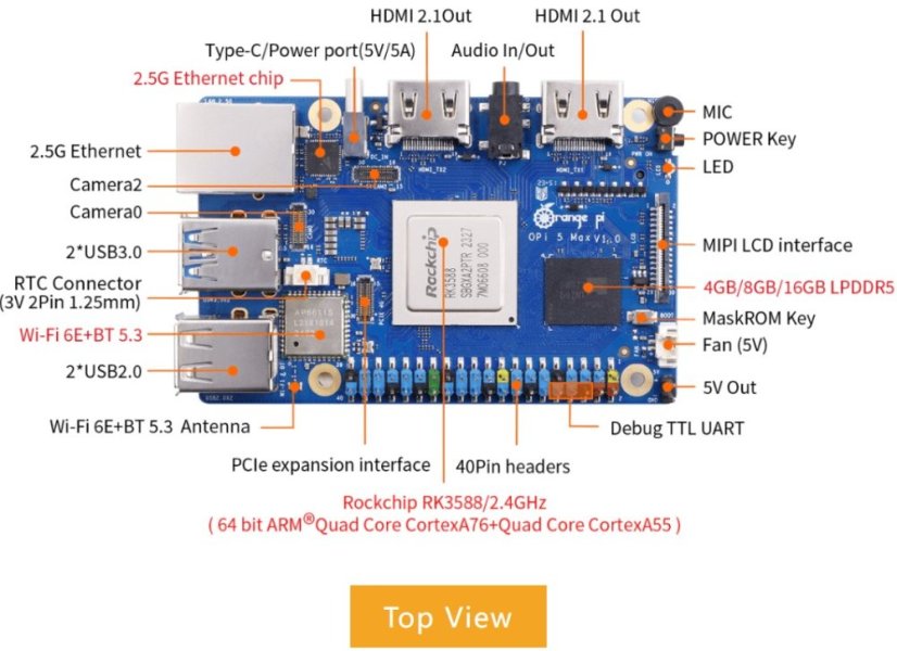 OrangePi 5 MAX