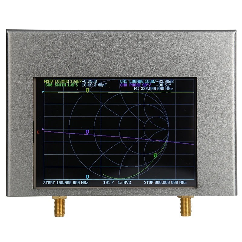 NanoRFE originální NanoVNA V2 Plus4 – 4GHz přenosný vektorový síťový analyzátor