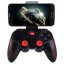 A8 Bluetooth Gamepad s Držákem pro Mobilní Telefony - Barva: Bílá