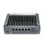 Nano N3061, 6 LAN, bez ventilátorů, průmyslový barebone počítač