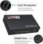 Kovový HDMI splitter 1-4 porty bez napájecího adaptéru