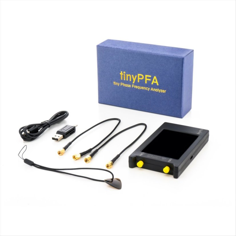 tinyPFA - Portable Phase and Frequency Analyzer
