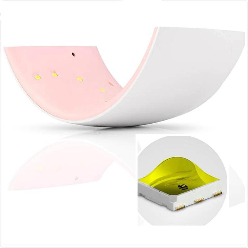 2W UV SMD 5054 LED diode 365+395nm