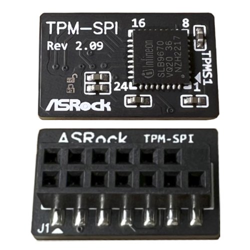 ASRock TPM 2.0 Modul - Model: TPM2-SLI LPC (14-1 pin)