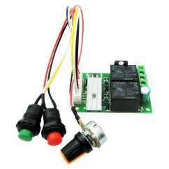 Obousměrný regulátor otáček PWM pro DC motory 6V-28V 3A