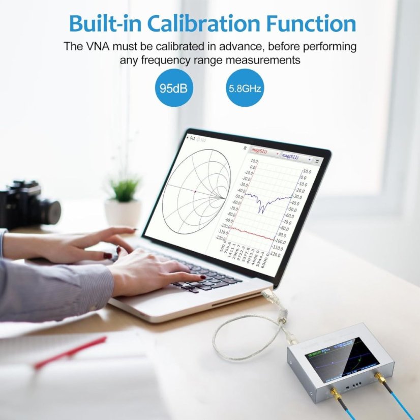 NanoRFE VNA6000 6GHz Portable Vector Network Analyzer
