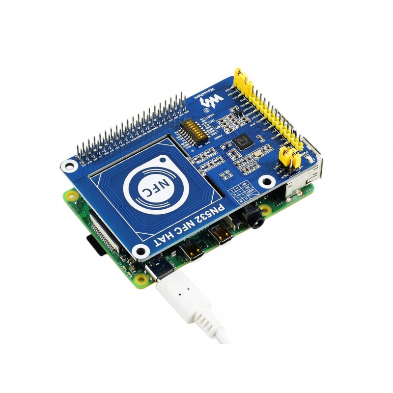PN532 NFC HAT for Raspberry Pi – I2C SPI UART 13.56 MHz
