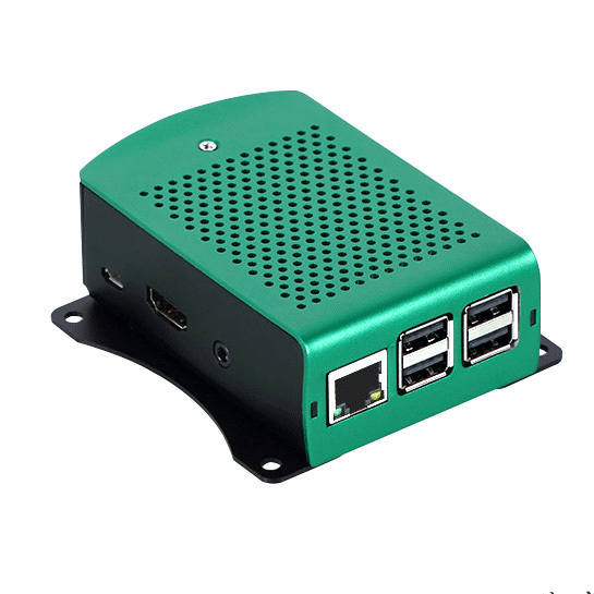Hliníková krabička RPI-B05 pro Raspberry Pi 3 Model 3B/2B/B+