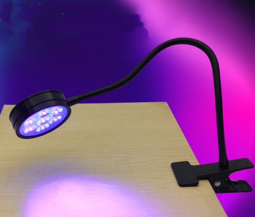 WH7 - 7W, 395nm Desktop UV Lamp for Curing