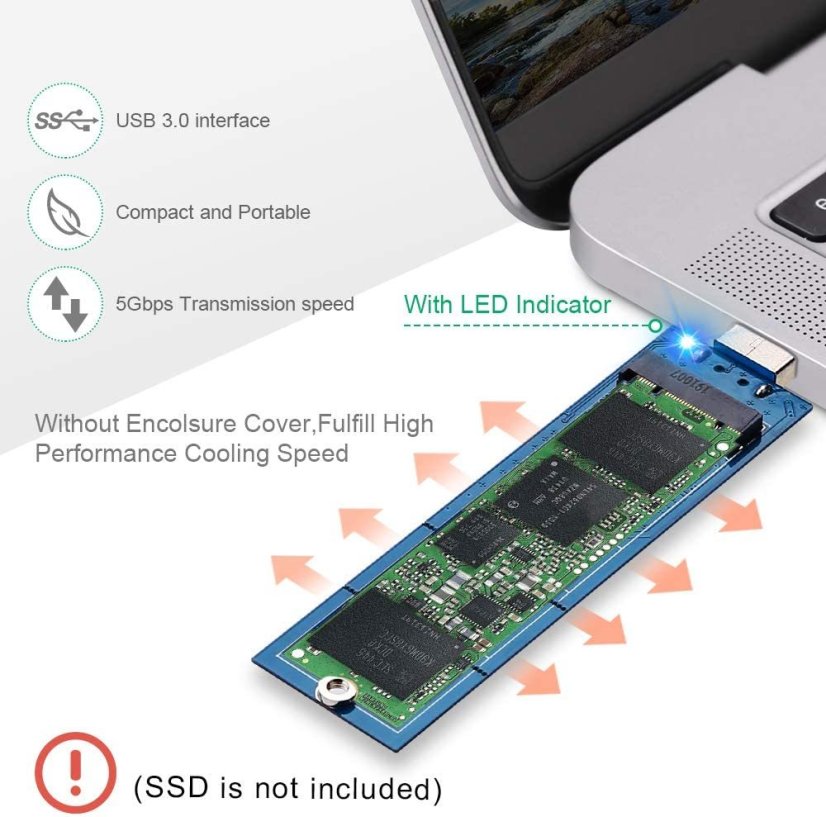 M.2 to USB 3.0 Adapter