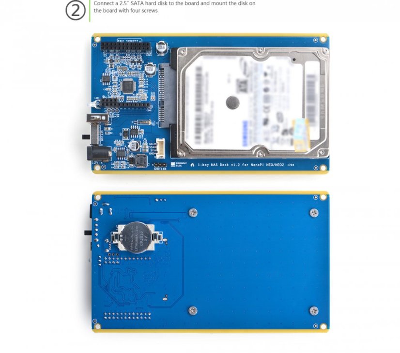 NanoPi 1-bay NAS Dock