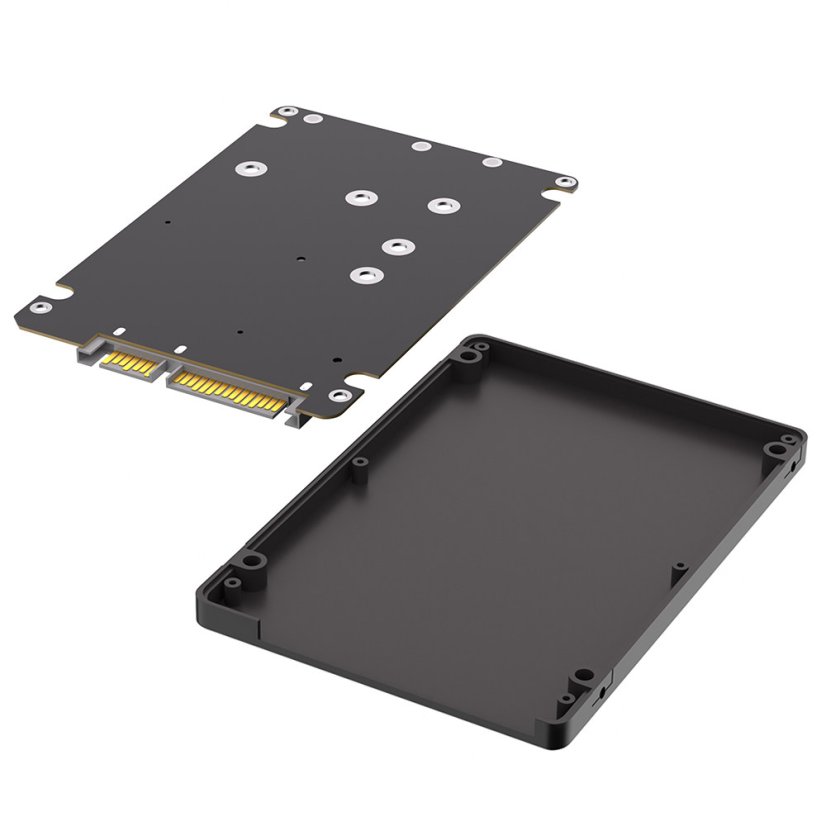 Adaptér mSATA / M.2 NGFF SATA na 2.5" SATA