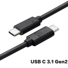 USB-C Cable 3.1 Gen 2, 5A, 100W, 10Gbit/s, 1.8m