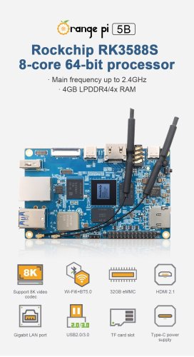 Orange Pi 5B – Open-Source Počítač