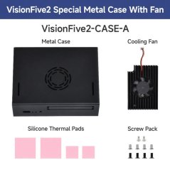 VisionFive2 Dedicated Metal Casing with Fan