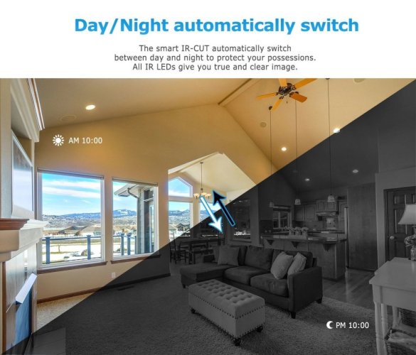 AR-W360-T2M 4kanálový IP 2MP WiFi kamerový set
